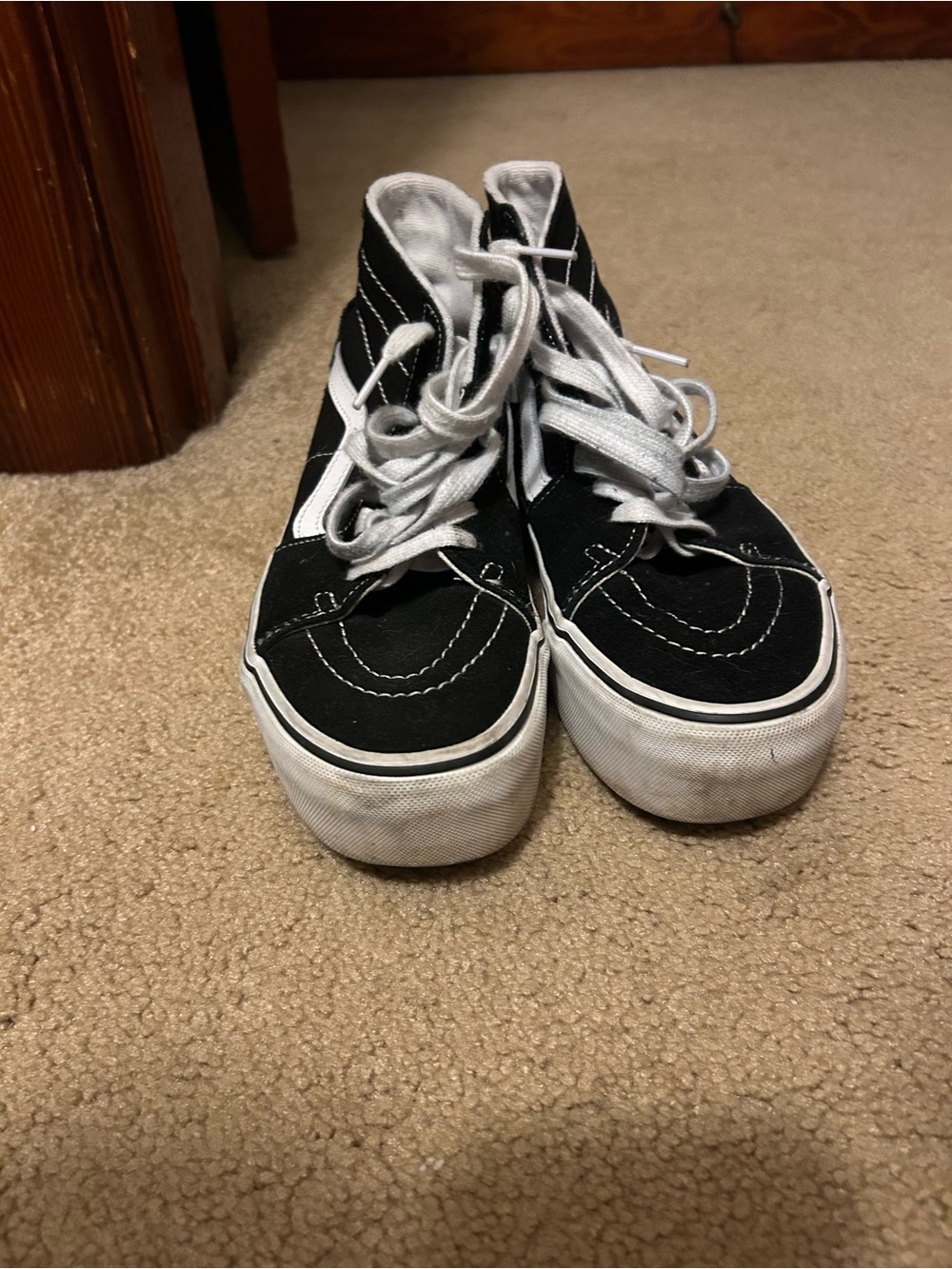 Vans high top platform sneakers